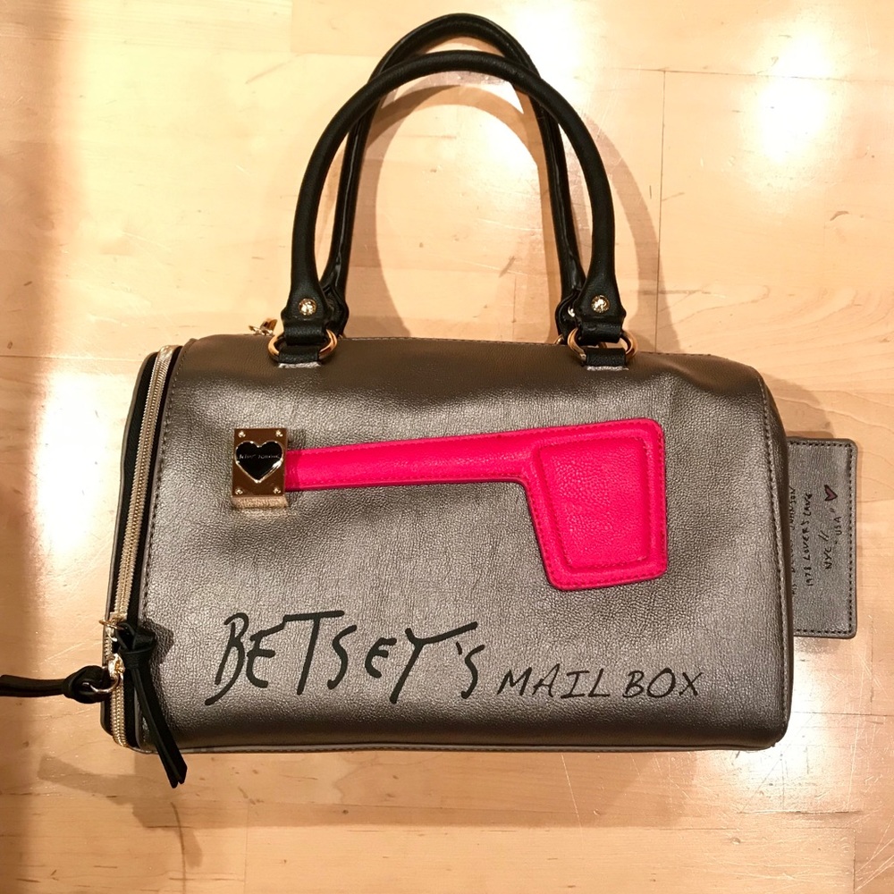 Rare Betsey Johnson Mailbox Handbag